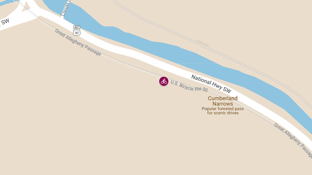 Cyclist Injured in Accident on Gap Trail near Wills Creek Crossing