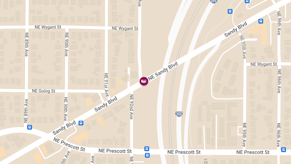 Deadly Car Crash Involving Three Vehicles on Northeast Sandy Blvd causes Injuries