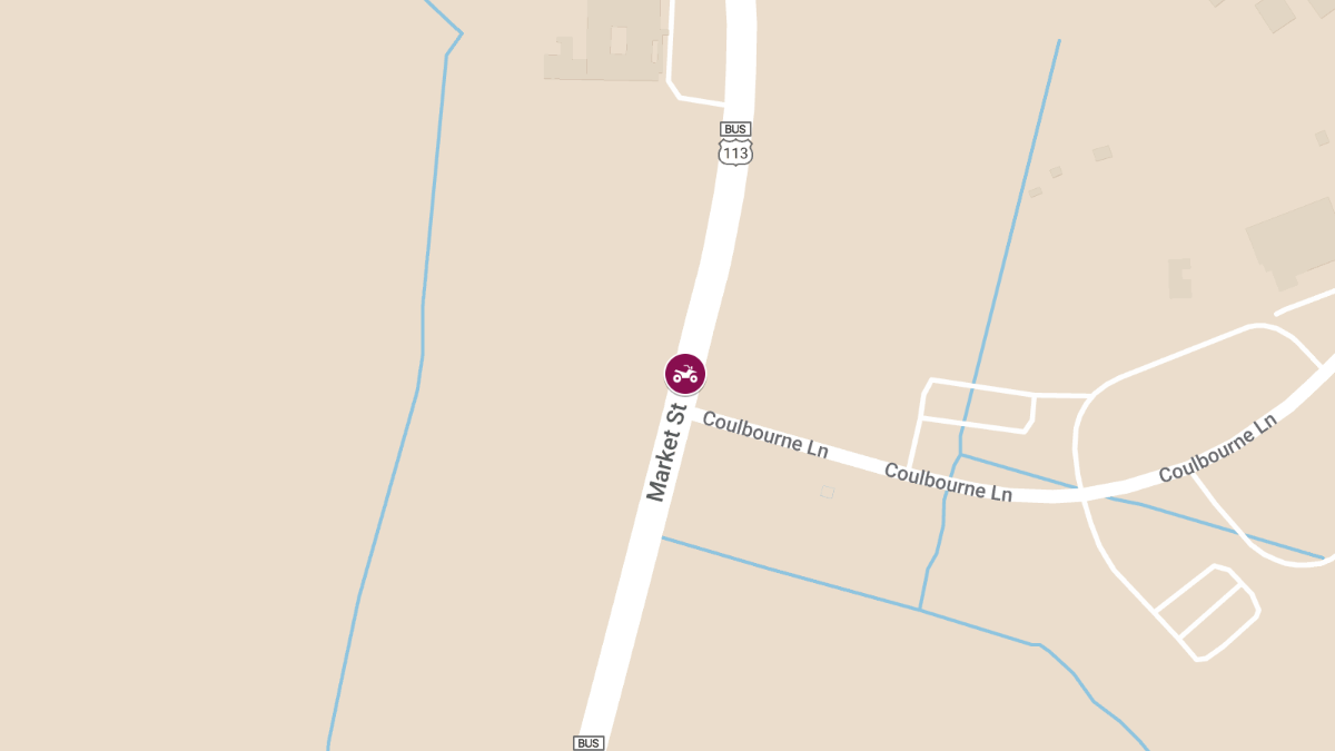 Dirt Bike Crash at West Market St and Coulbourne Lane