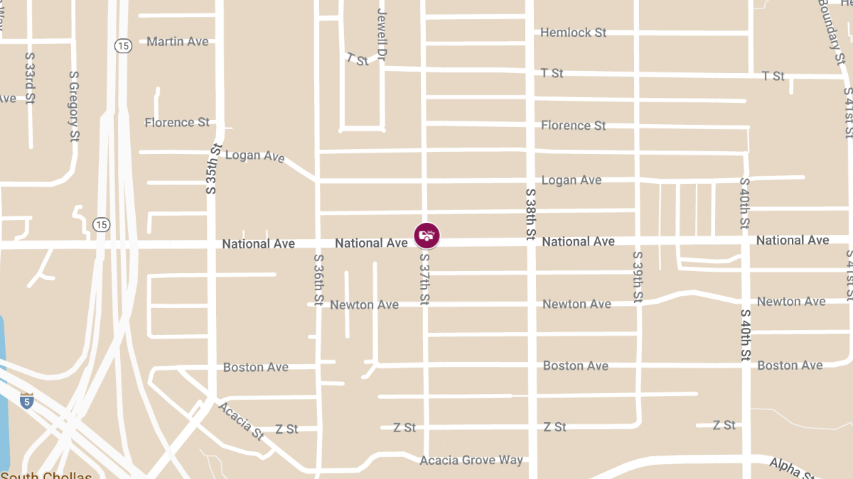 Early Morning Vehicle Accident on 37th St and National Ave
