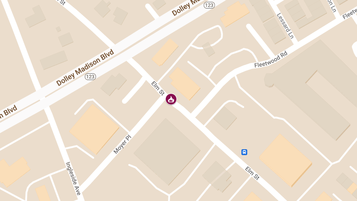 Electrical Fire with Victim Injured at 6885 Elm St