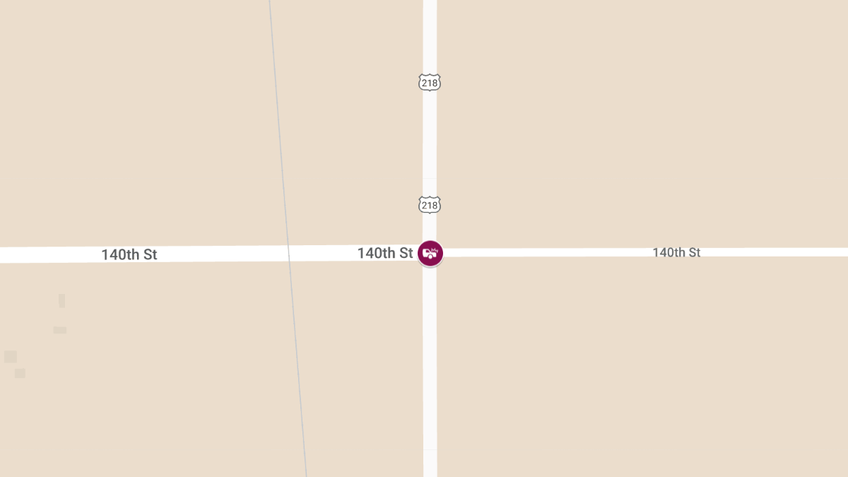 Fatal Accident at Highway 218 and 140th St