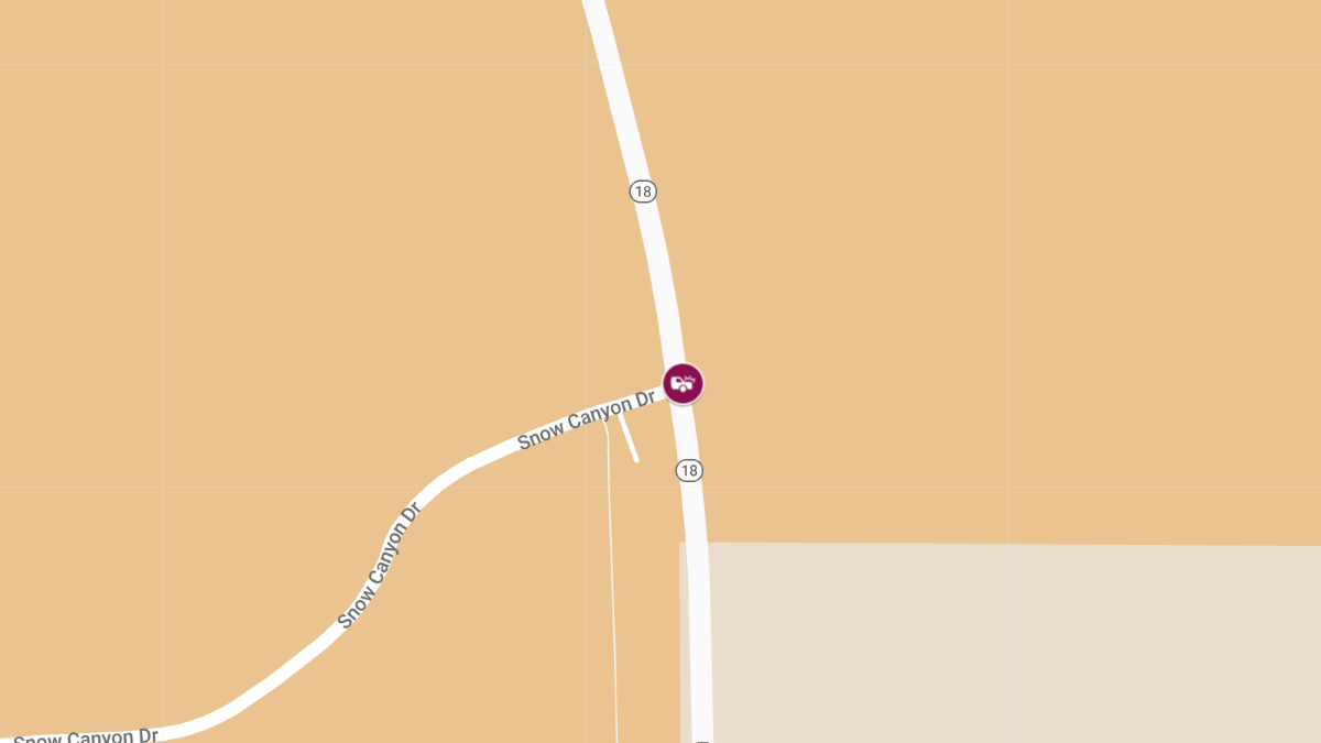 Fatal Crash Near Snow Canyon State Park