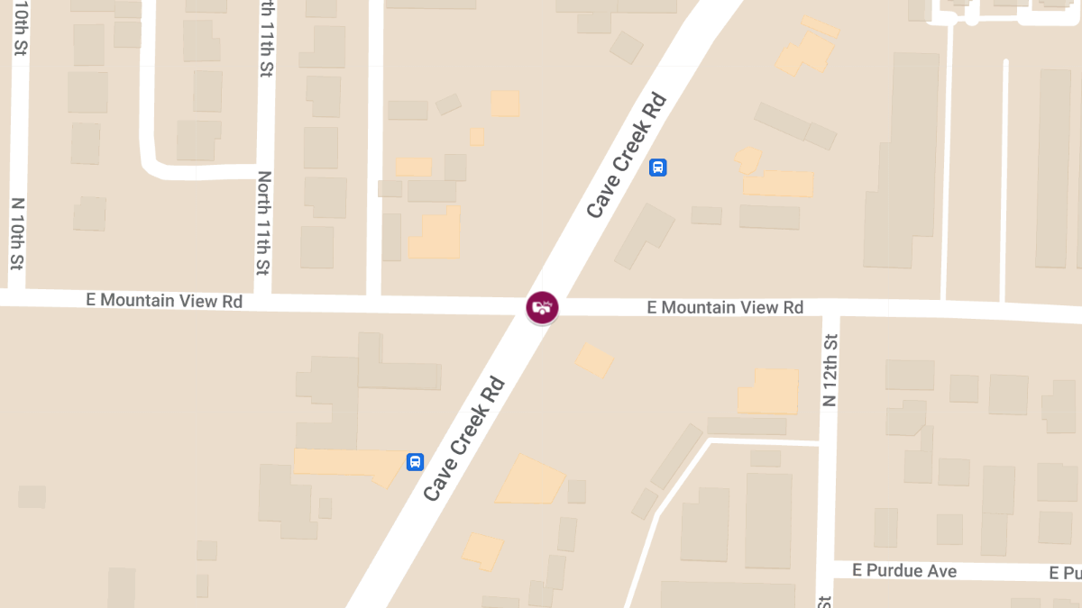 Fatal Crash at Cave Creek and Mountain View Roads