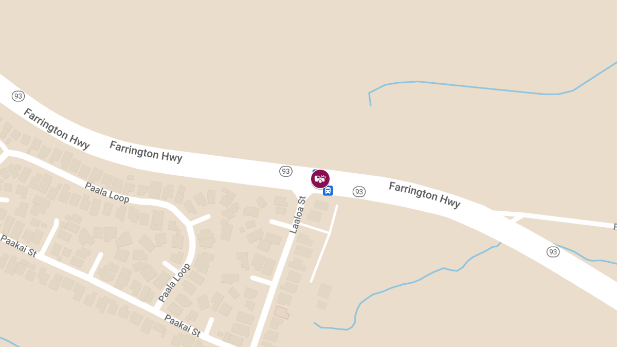 Fatal Crash at Laaloa St and Farrington Hwy