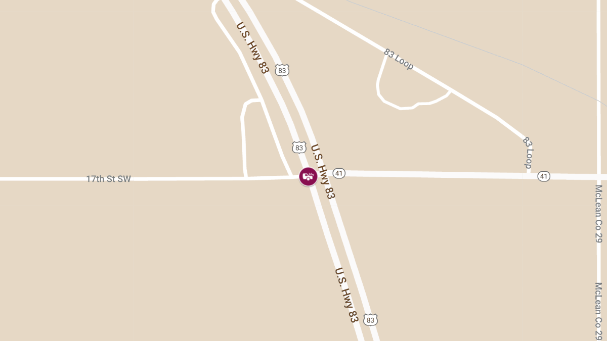 Fatal Crash at U.S. Highway 83 and ND Highway 41
