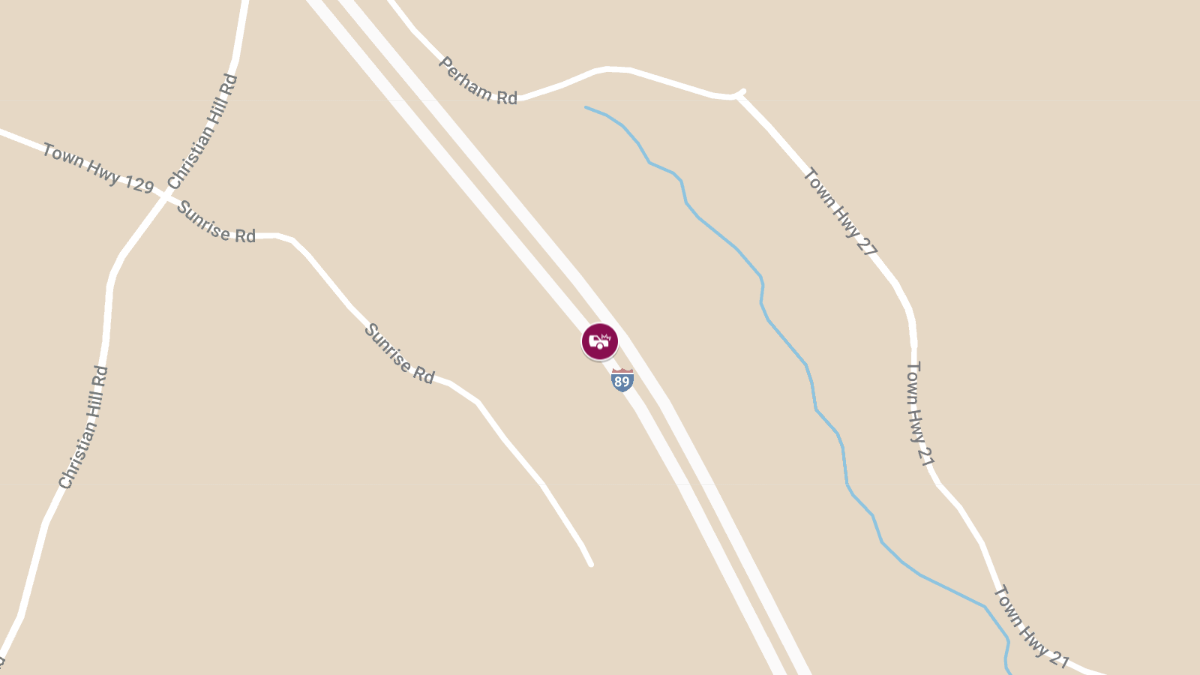 Fatal Crash on I-89 N Injures One Near Exits 3 and 4
