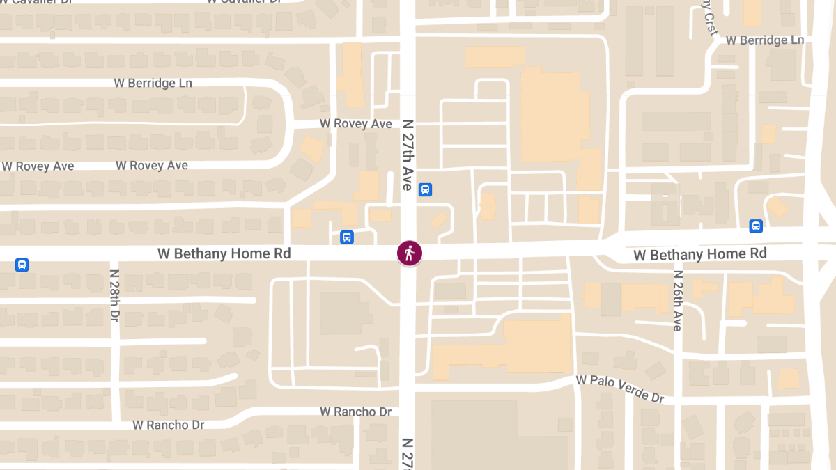 Fatal Hit-and-Run Crash near 27th Ave and Bethany Home Rd