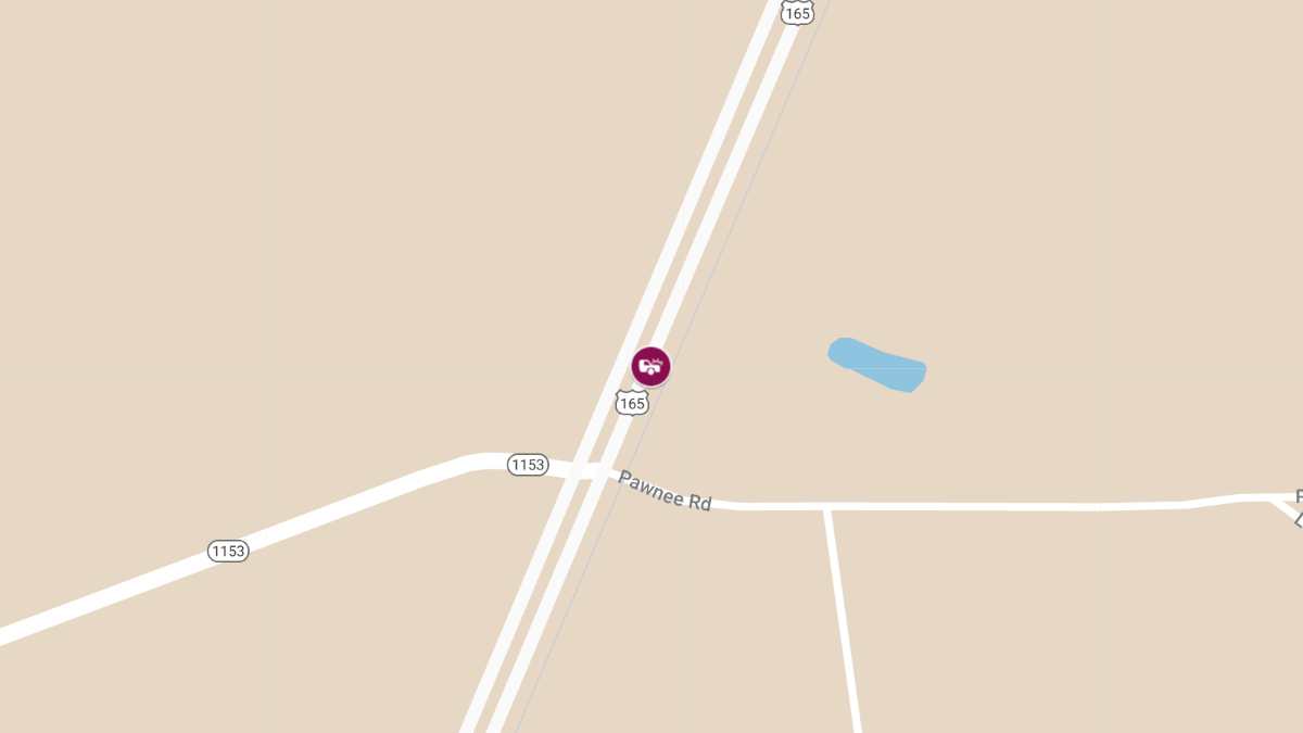Fatal Injuries in Two-Vehicle Crash on US Hwy 165 Near Pawnee Rd