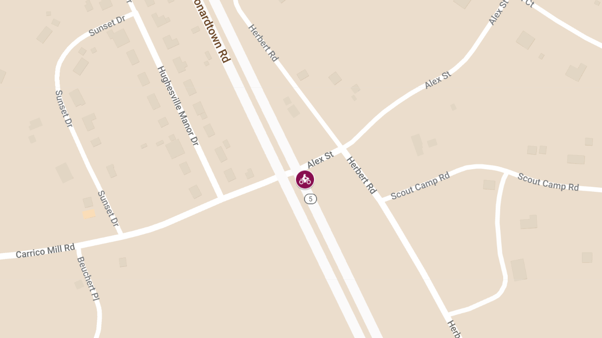 Fatal Motorcycle Accident on MD Rte 5 near Old Leonardtown Rd