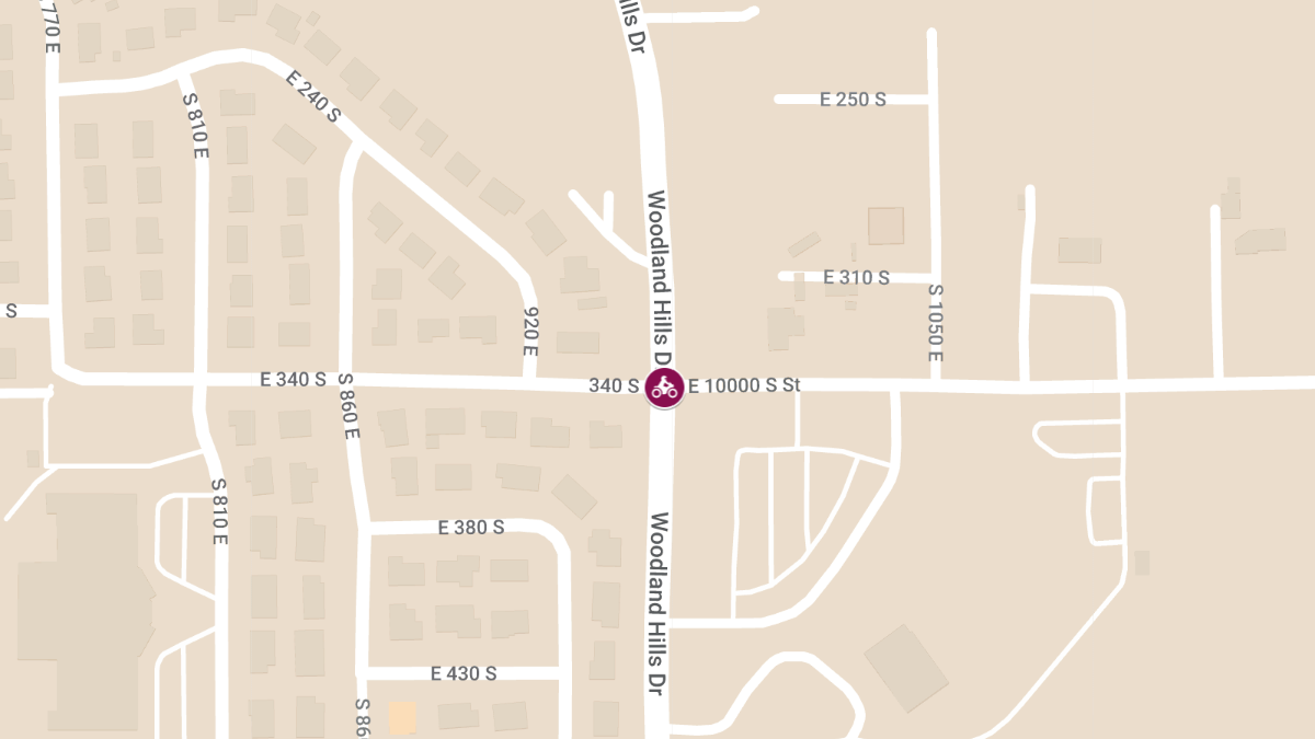 Fatal Motorcycle Collision at 340 S and Woodland Hills Dr