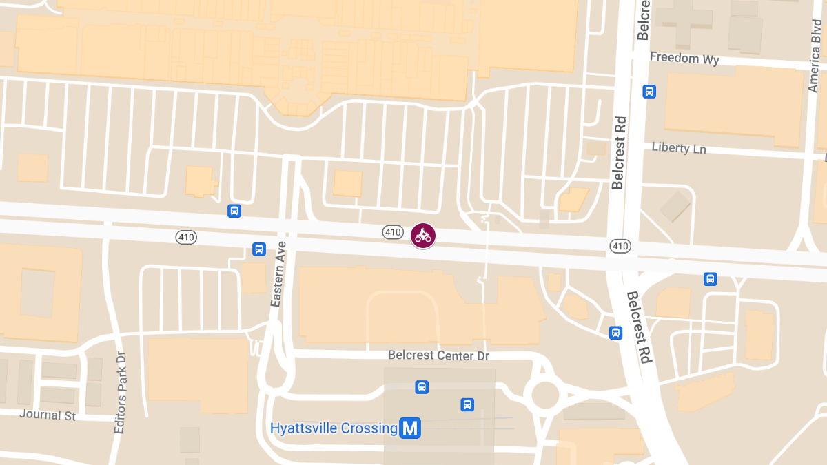 Fatal Motorcycle Crash on East-West Hwy
