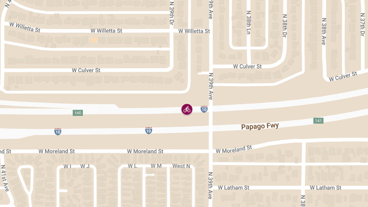 Fatal Motorcycle Crash on I-10 Near 39th Avenue