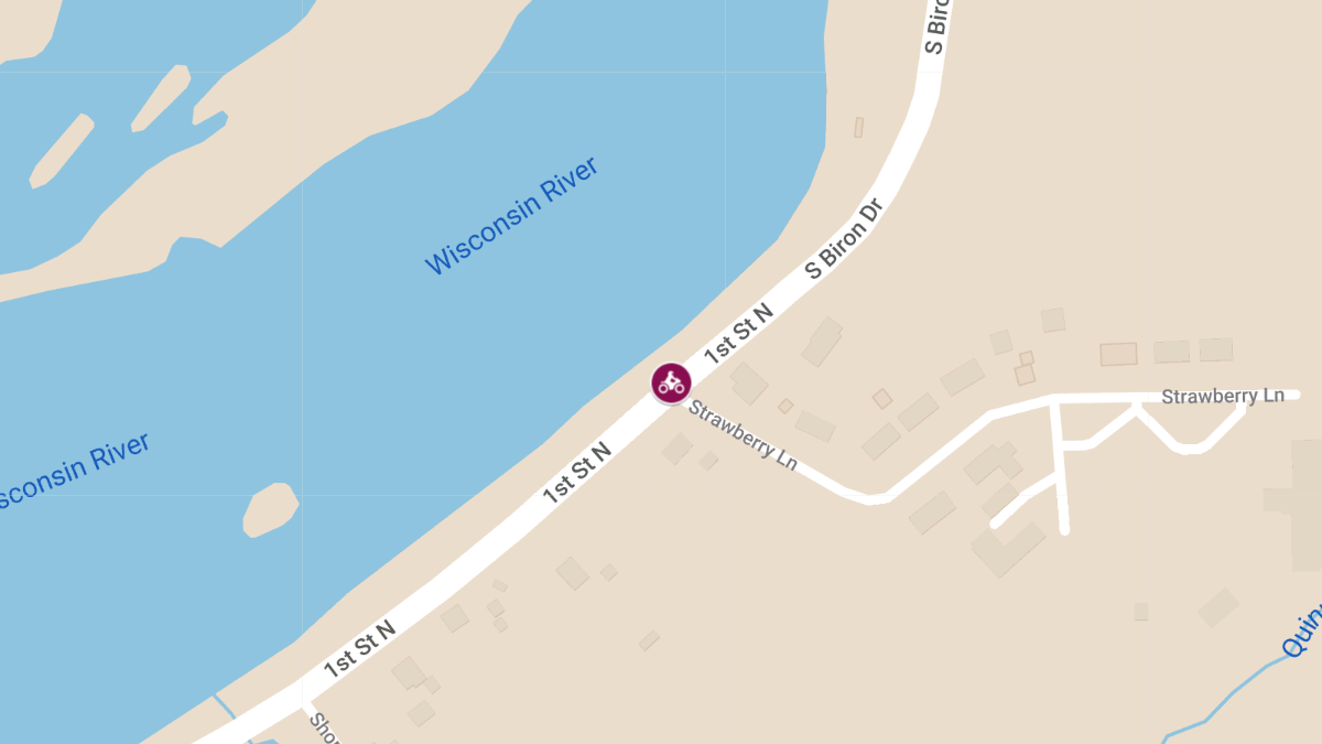 Fatal Motorcycle Crash on S Biron Dr at Strawberry Ln