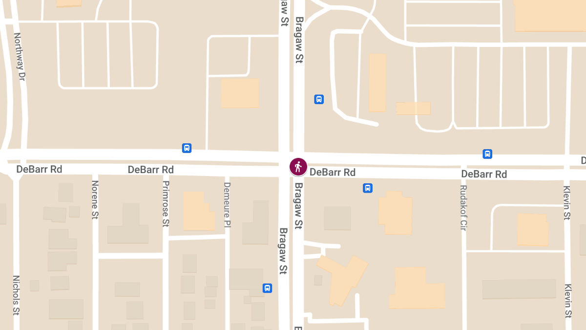 Fatal Pedestrian Crash Near Debarr Rd and Bragaw St
