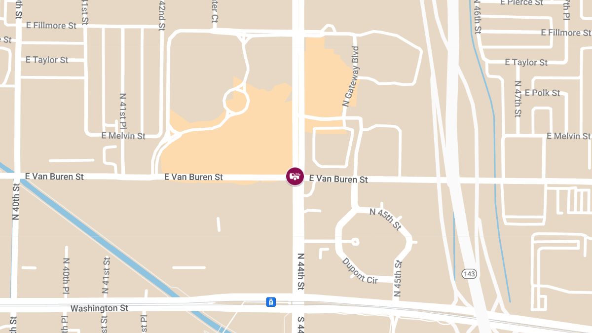 Fatal Pedestrian Crash at 44th St and Van Buren