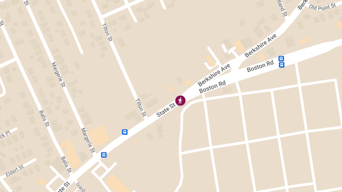 Fatal Pedestrian Crash at Boston Rd & Berkshire Ave