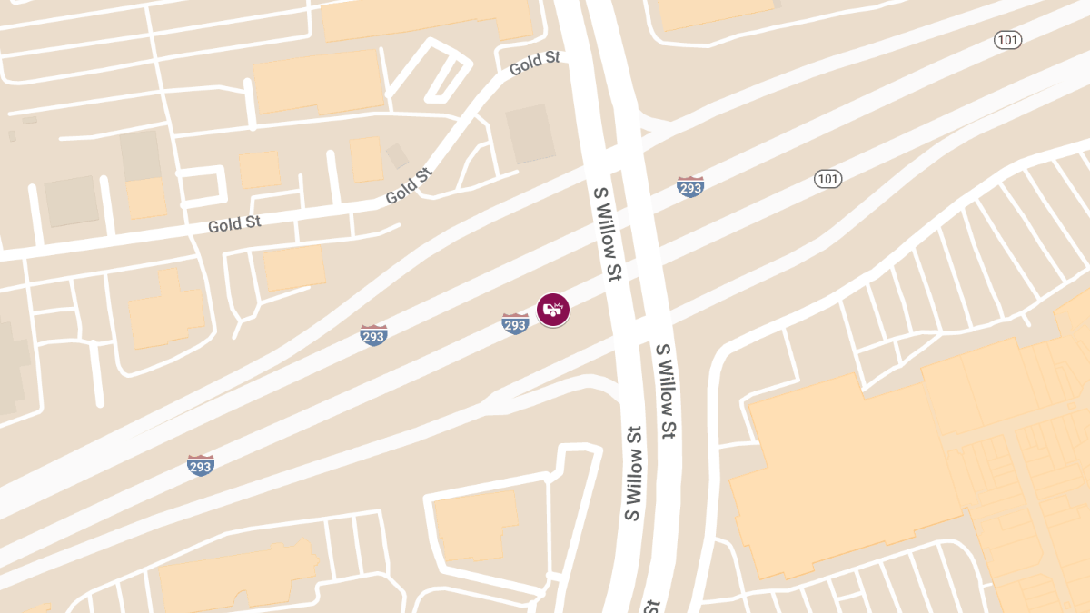 Four Vehicle Accident with Injuries on 293 Off-Ramp to South Willow