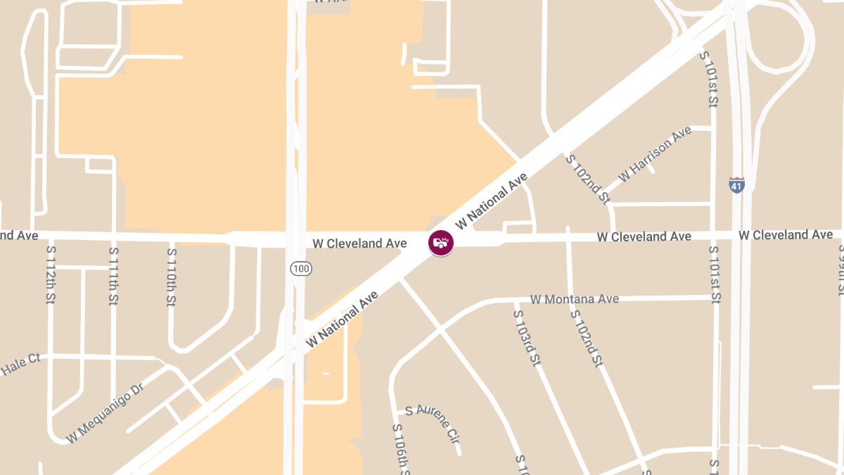 High-Speed Crash with Injuries at Cleveland and National