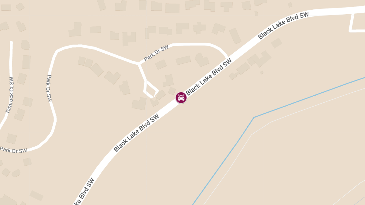 High-Speed Pursuit Ends in Crash on Black Lake Boulevard