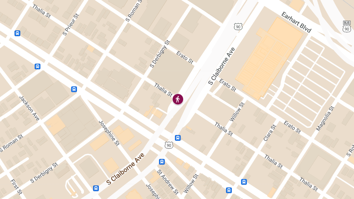 Hit and Run Crash at South Claiborne Ave and Thalia St
