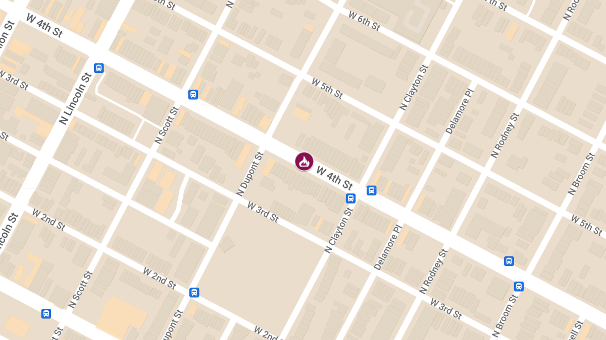 House Fire with Injuries on W 4th St