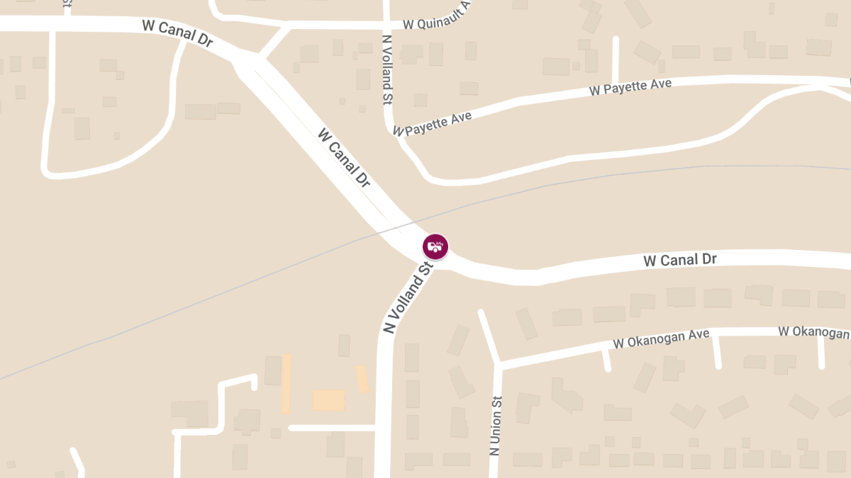 Injuries Reported After Stolen Car Crashes on N Volland St & W Canal Dr