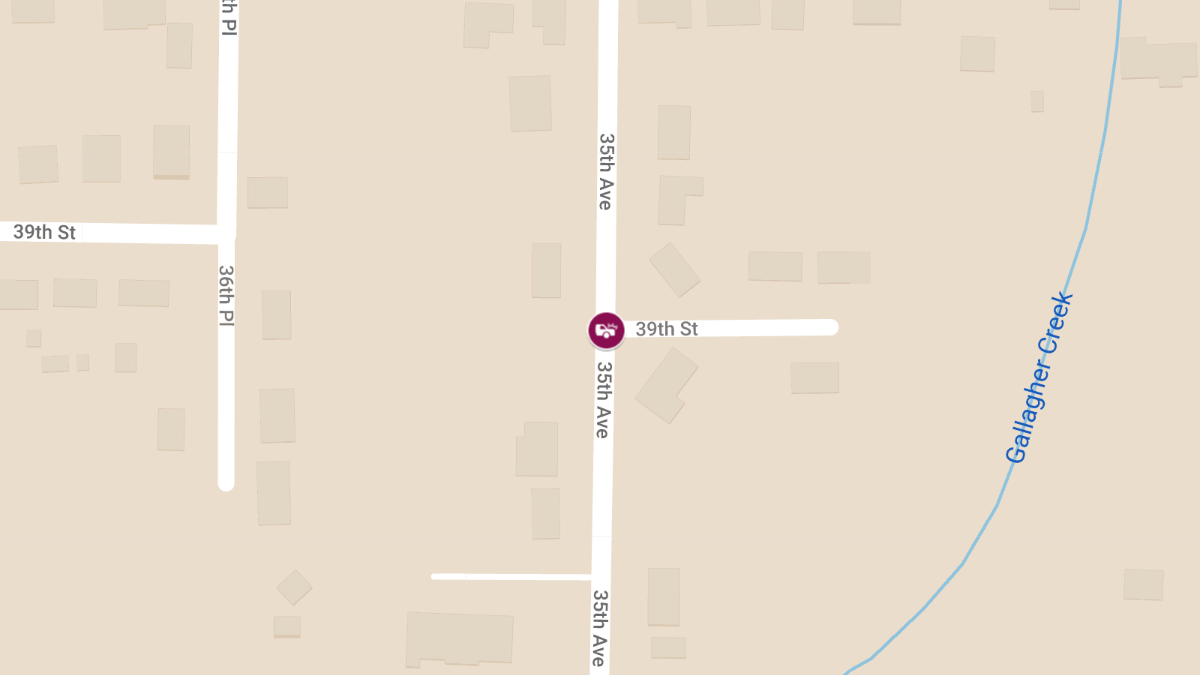 Injuries Reported in Accident at 35th Ave & 39th St