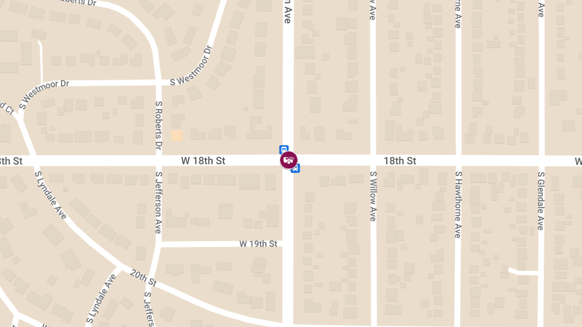 Injuries Reported in Accident at W 18th St & S Western Ave