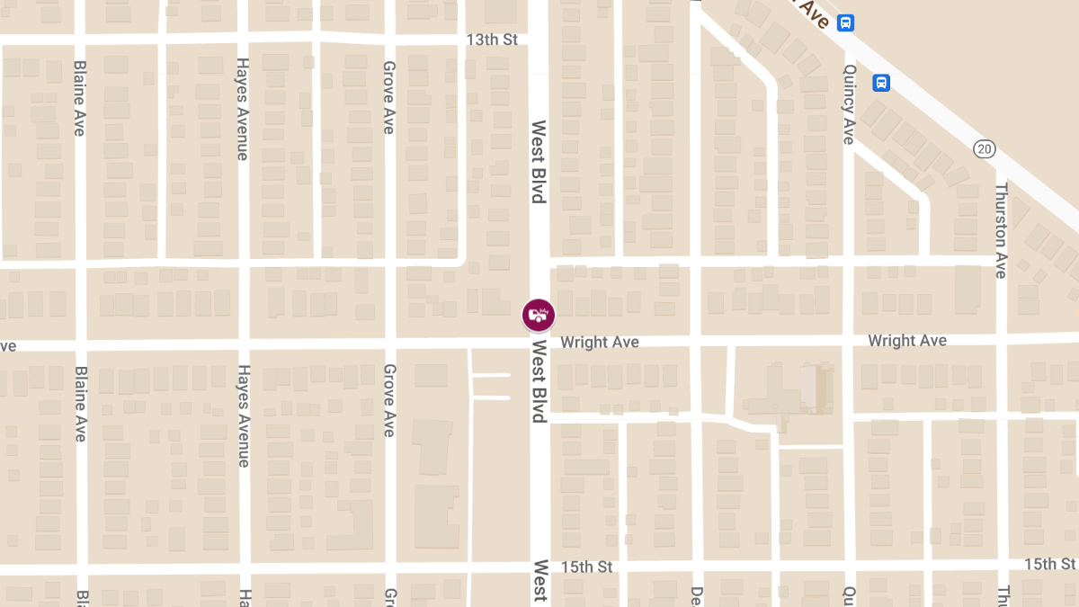 Injuries Reported in Accident at West Blvd & Wright Ave