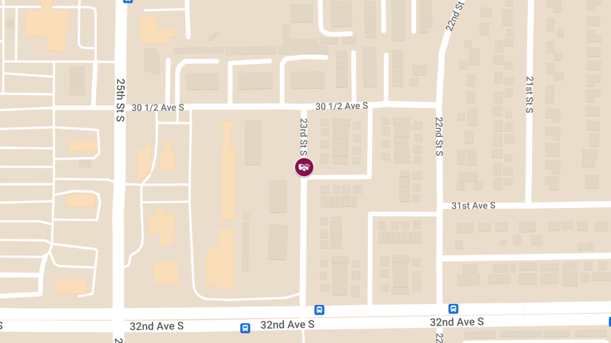 Injuries Reported in Accident on 23rd St S