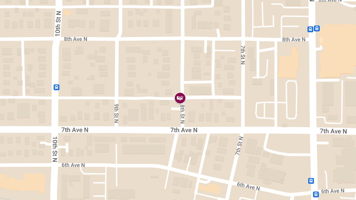 Injuries Reported in Accident on 8th Ave N