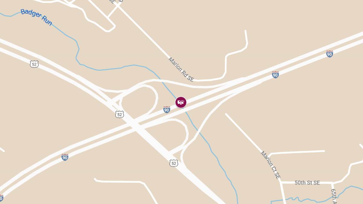Injuries Reported in Accident on I90 WB at MM156.4