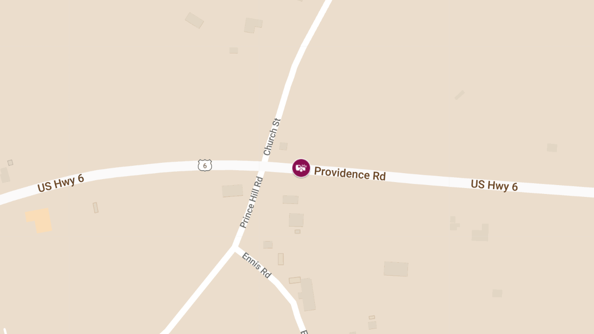 Injuries Reported in Accident on Providence Rd Near Church St
