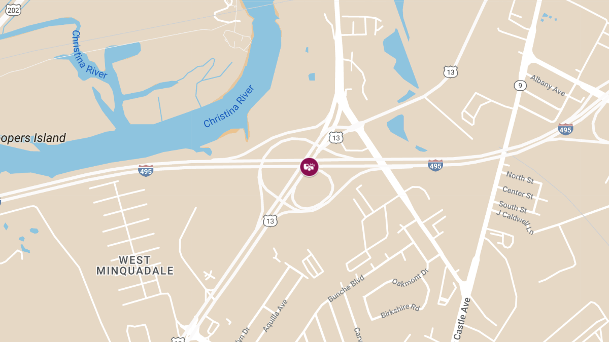 Injuries Reported in Accident on Rte 13 NB Ramp to I-495 NB