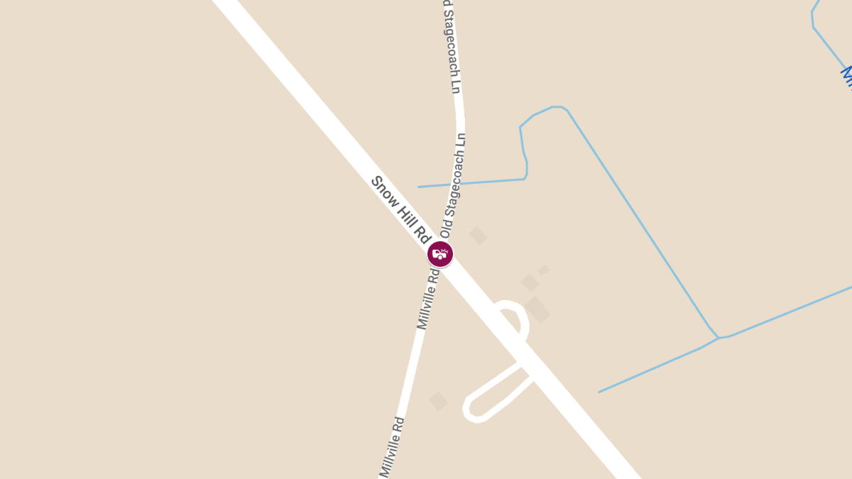 Injuries Reported in Accident on Snow Hill Rd and Old Stagecoach Ln