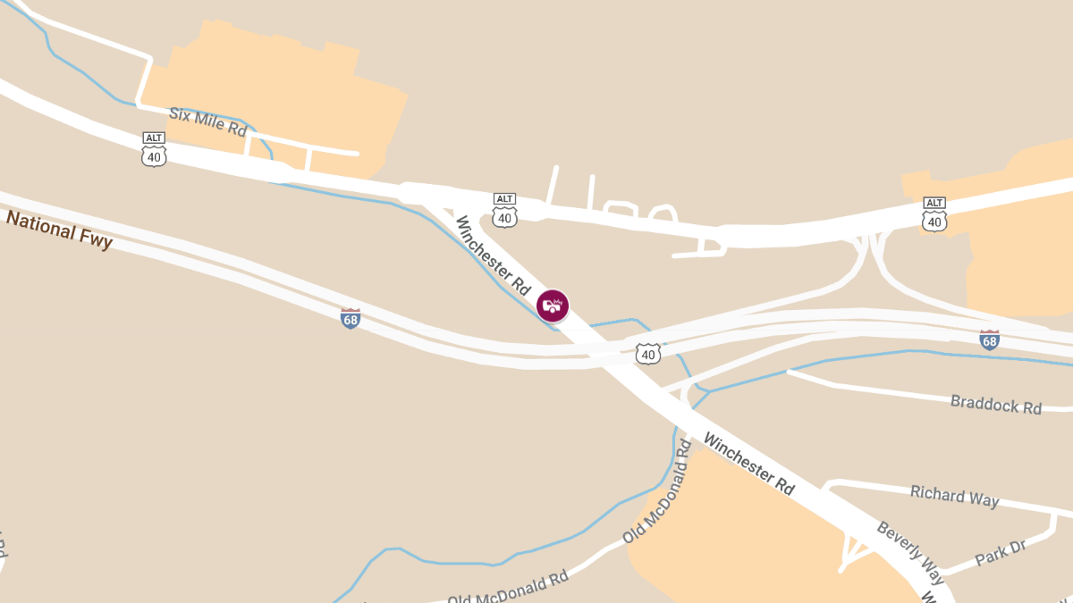Injuries Reported in Head-On Collision on Winchester Rd Near Sheetz