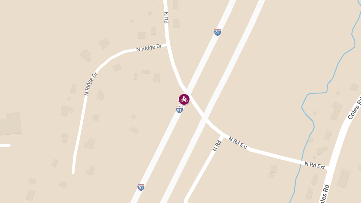 Injuries Reported in Motorcycle Accident on I-91 N Exit 21 Off-Ramp