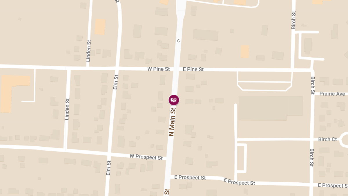 Injuries Reported in Traffic Accident on N Main St