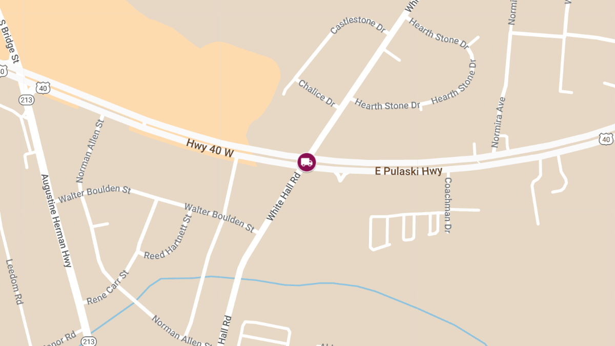 Injuries Reported in Truck vs. Car Accident on E Pulaski Hwy and White Hall Rd