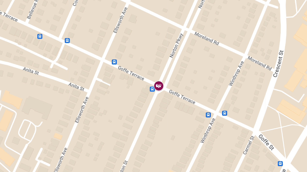 Injuries Reported in Vehicle Accident at Norton Pkwy and Goffe Ter