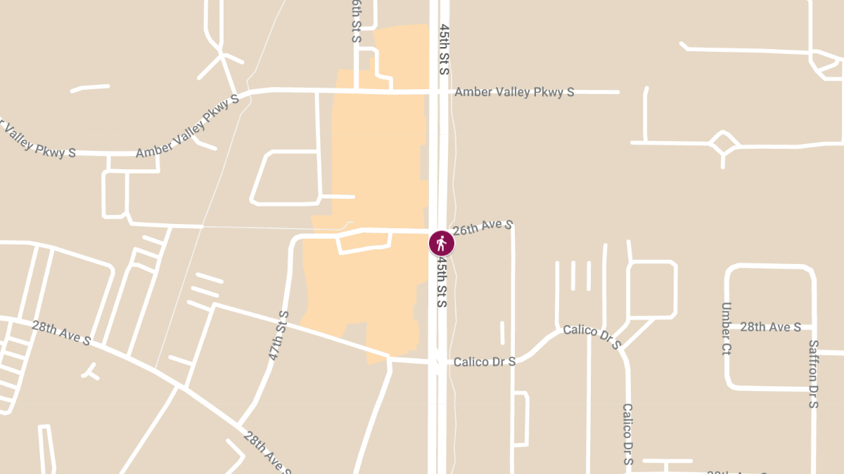 Injuries Reported in Vehicle Accident on 45th St S