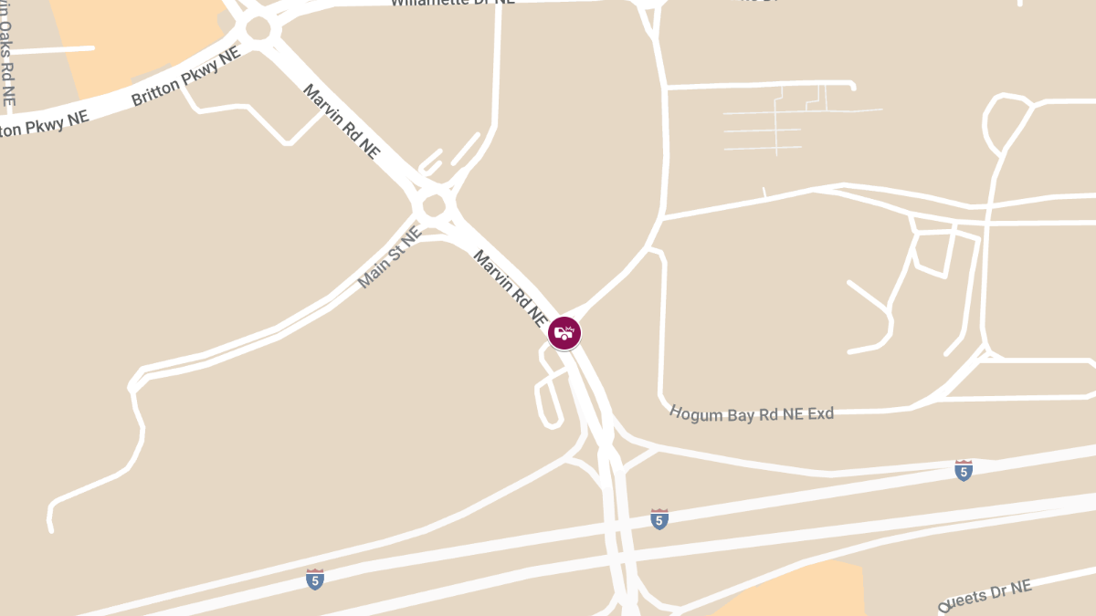 Injuries Reported in Vehicle Accident on Hogum Bay Rd and Marvin Rd NE