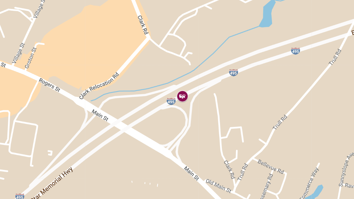 Injuries Reported in Vehicle Accident on I-495 SB near Rte 38