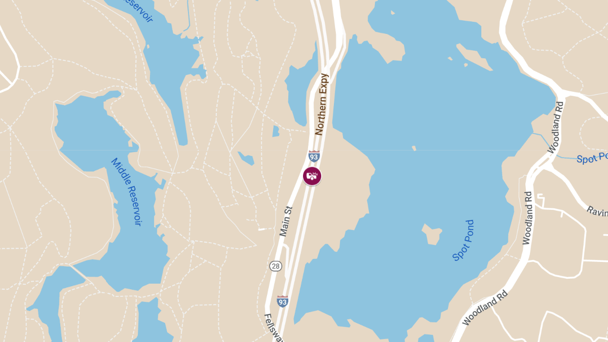 Injuries Reported in Vehicle Accident on I-93 near Spit Pond