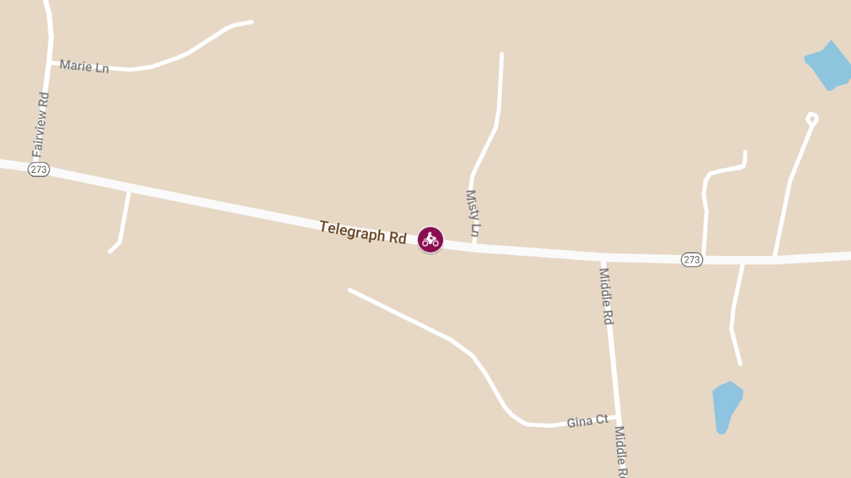 Injuries Reported in Vehicle and Motorcycle Accident on Telegraph Rd Near Middle Rd