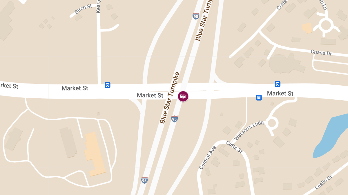 Injuries in Crash at Market St IAO I-95 Overpass