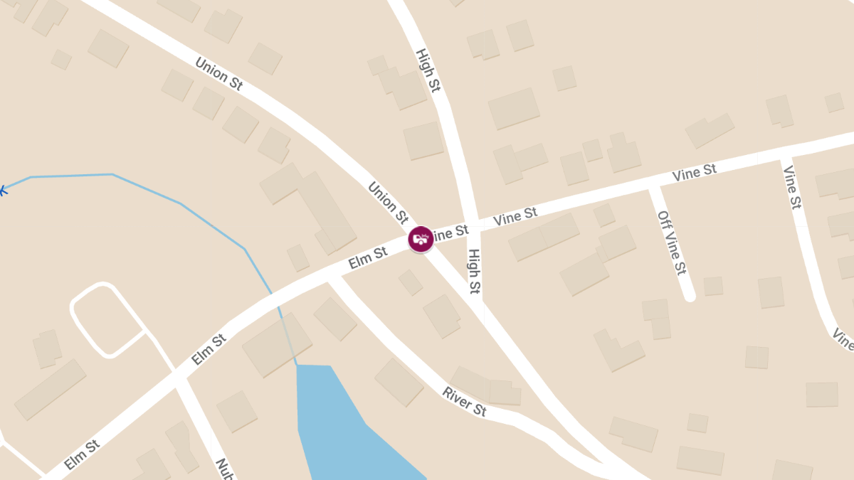 Injuries in Motor Vehicle Crash at Union St & Elm St