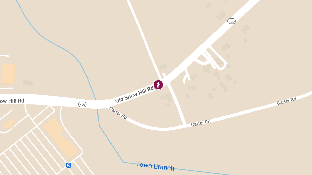 Injuries in Pedestrian Accident on Old Snow Hill Rd near Walmart