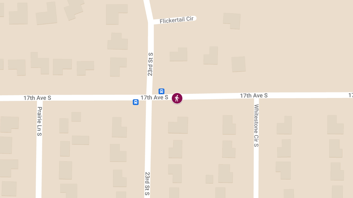 Injury Accident Involving Vehicle and Pedestrian on 17th Ave S